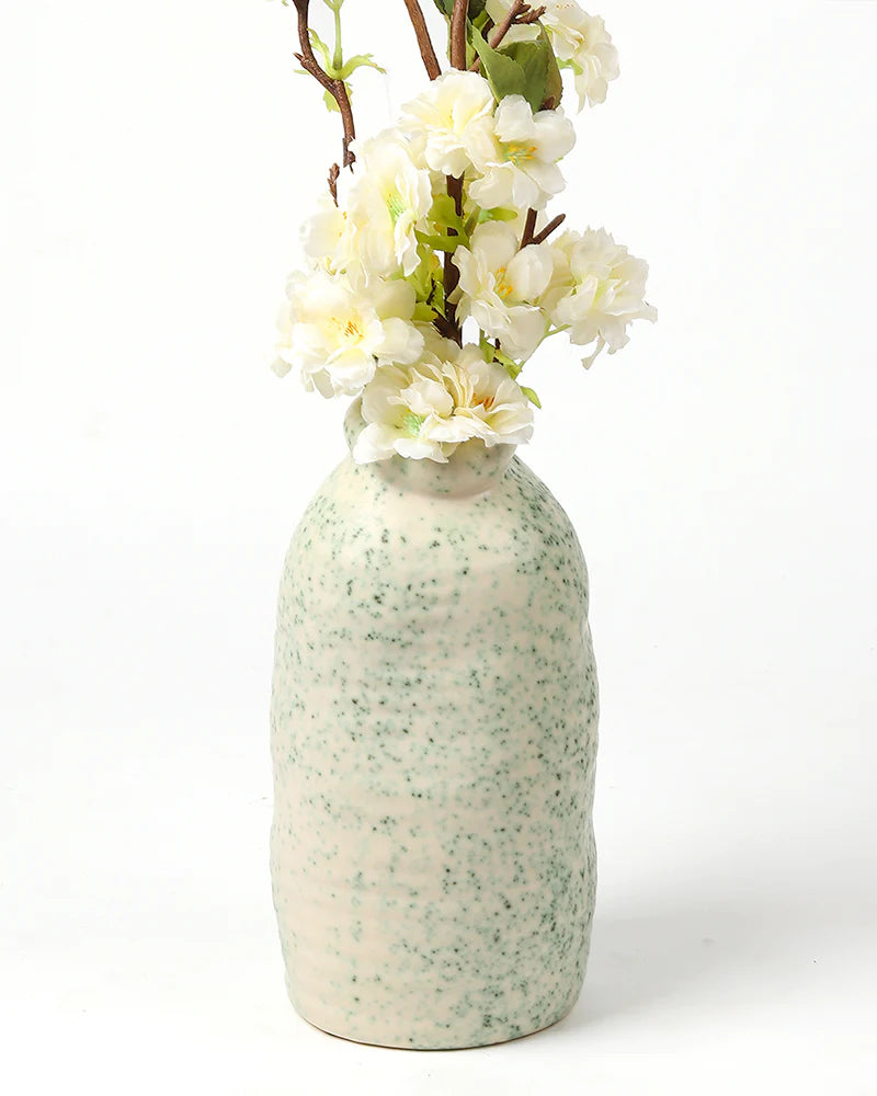 Ceramic Table Top Vase for Living Room Corner Display