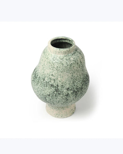 Classic Ceramic Flower Vase for Shelf Styling