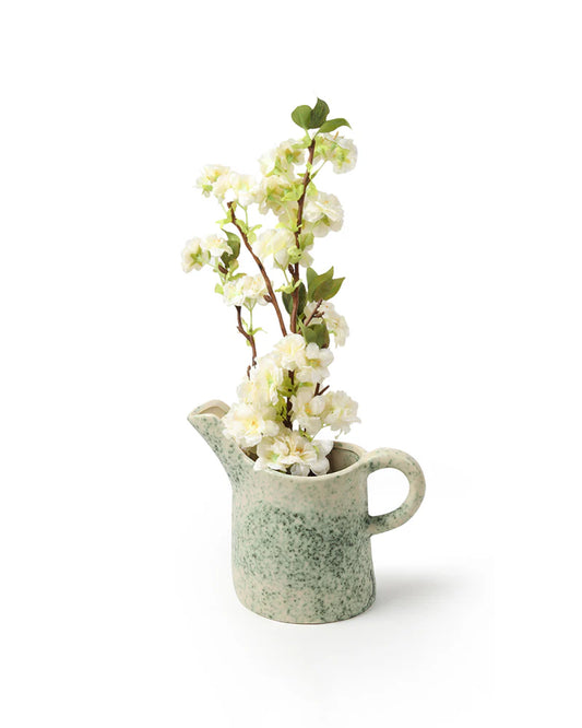 Handcrafted Tabletop Ceramic Vase for Home Decoration