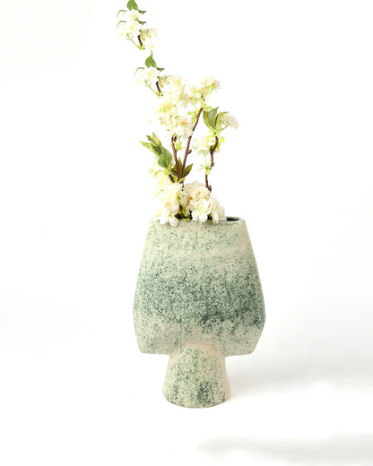 Sculptural Ceramic Vase for Artistic Home Decor
