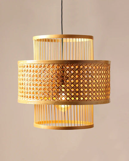 Artistic Rattan Pendant Light for Home Decor and Hall