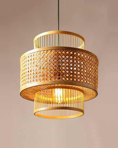 Artistic Rattan Pendant Light for Home Decor and Hall