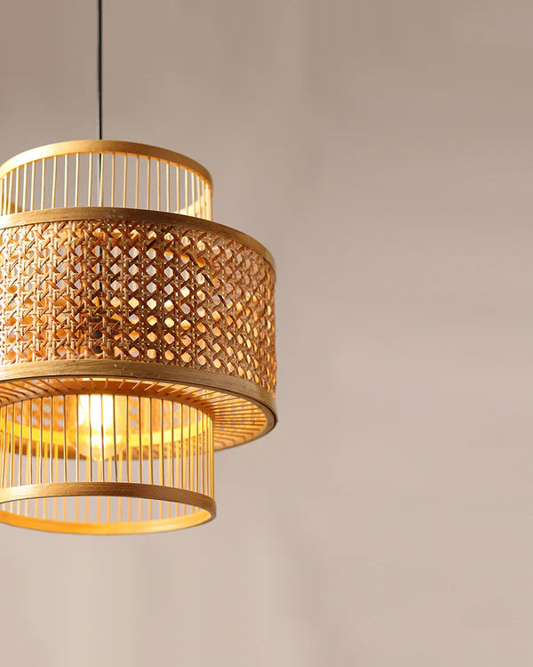 Artistic Rattan Pendant Light for Home Decor and Hall