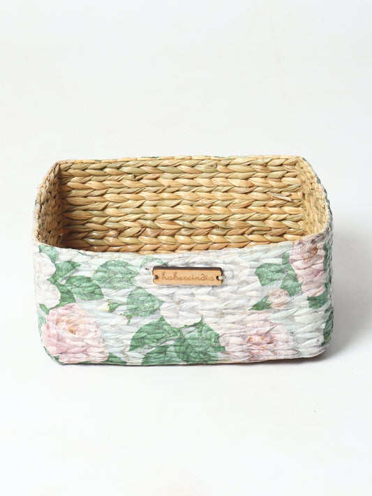 Seagrass Storage Tray | Shelf Basket