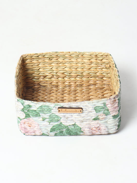 Seagrass Storage Tray | Shelf Basket