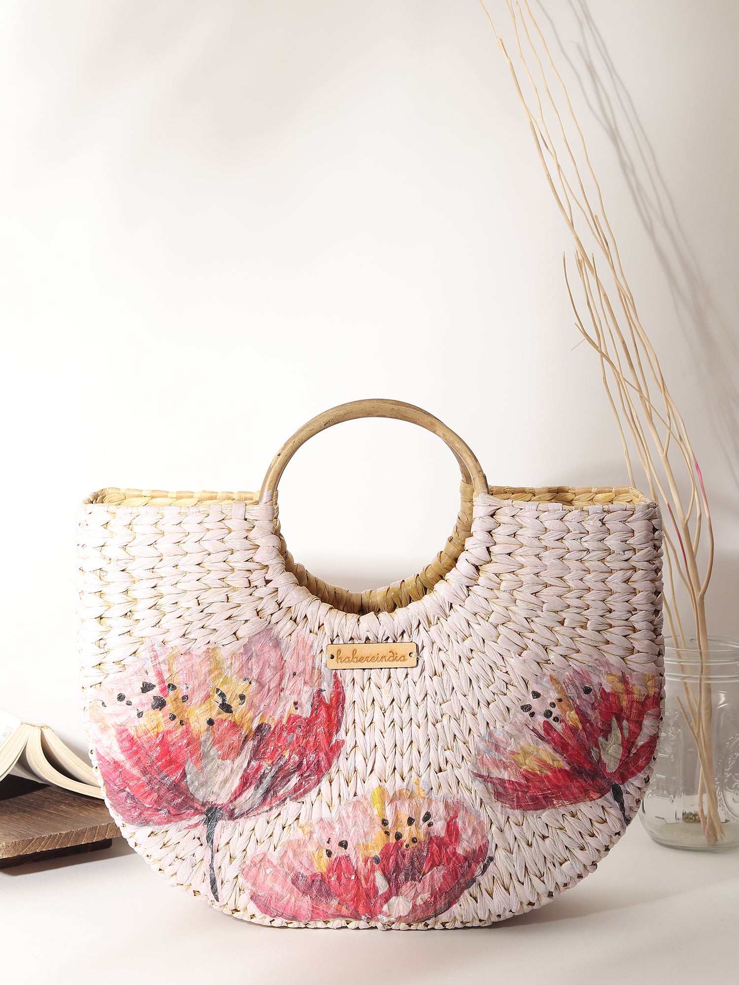 Seagrass Handheld Tote Bag