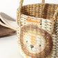 Round Hamper Basket | Seagrass Fruit Basket