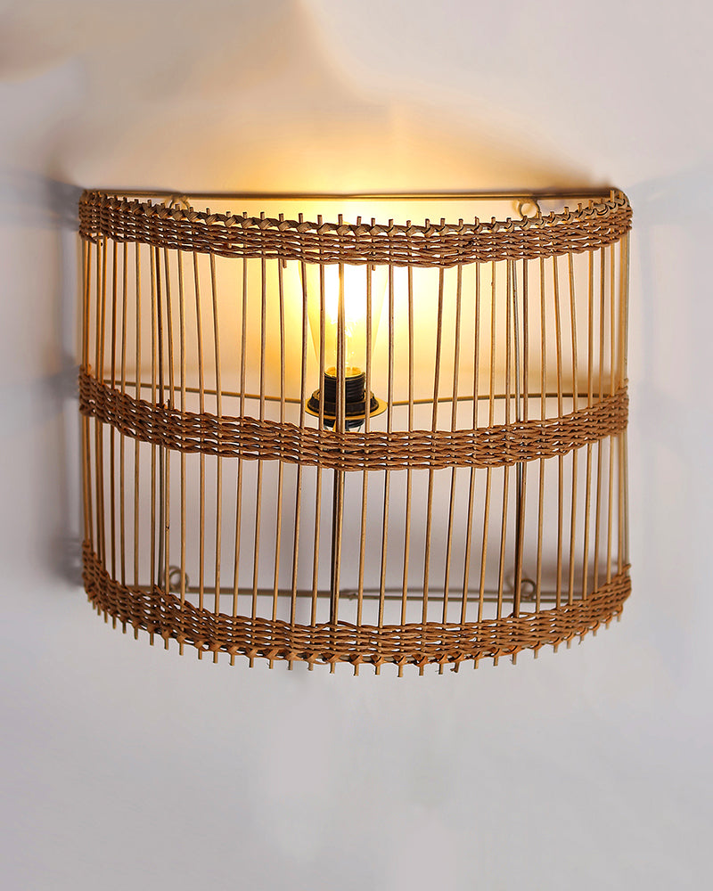 Wall Lamp | Wall Lamps For Bedroom | Wall Mount Lights | Cane Wall Lamp