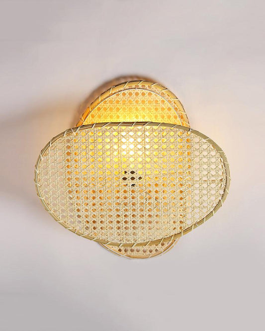 Wall Lamp| Wall Lamp For Living Room | Wall Decor Lights | Cane Webbing Wall Lamp