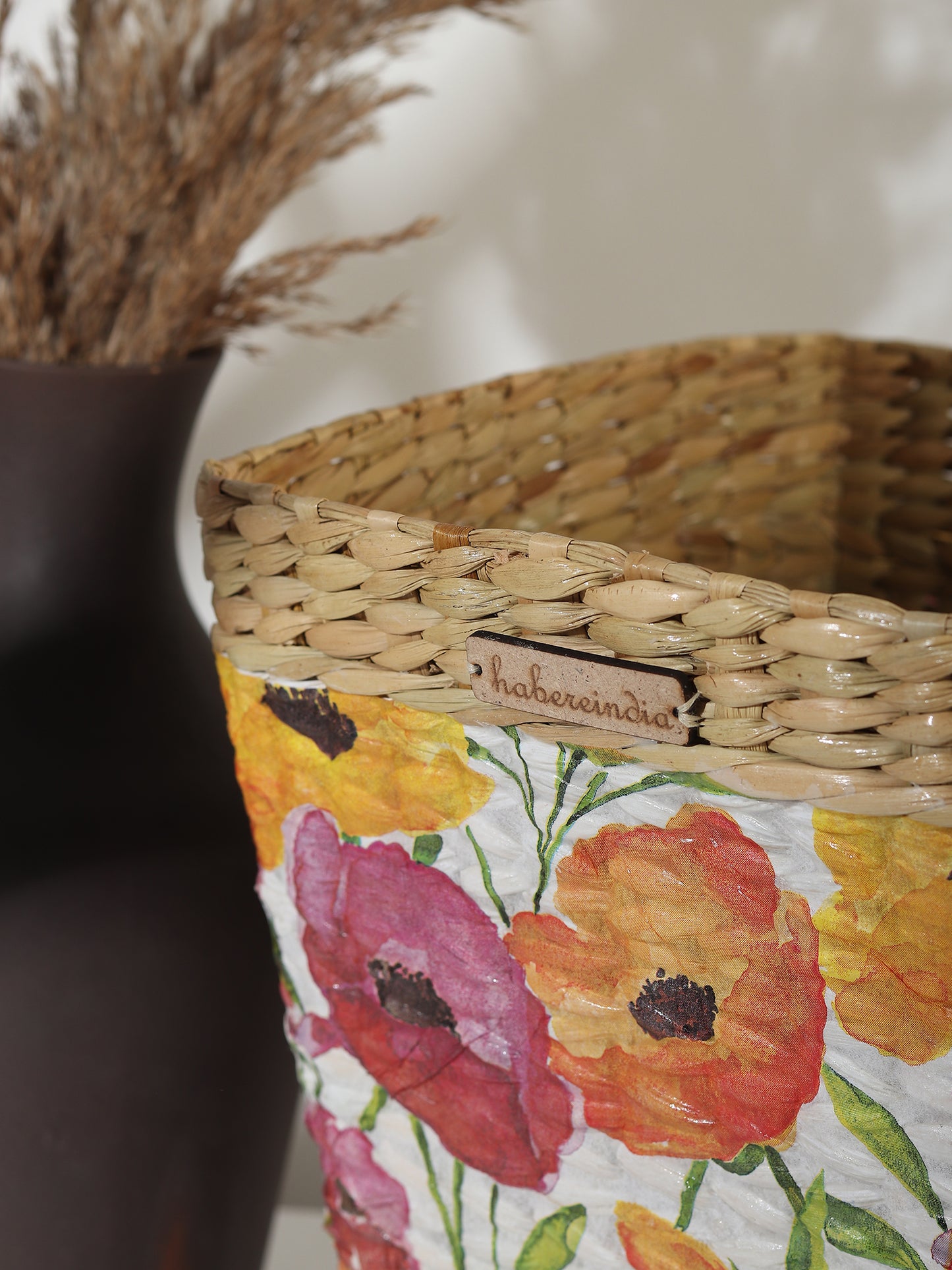 Seagrass Dustbin,Waste Bin Basket