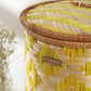 Bamboo Storage Basket | Wicker Laundry Basket With Lid