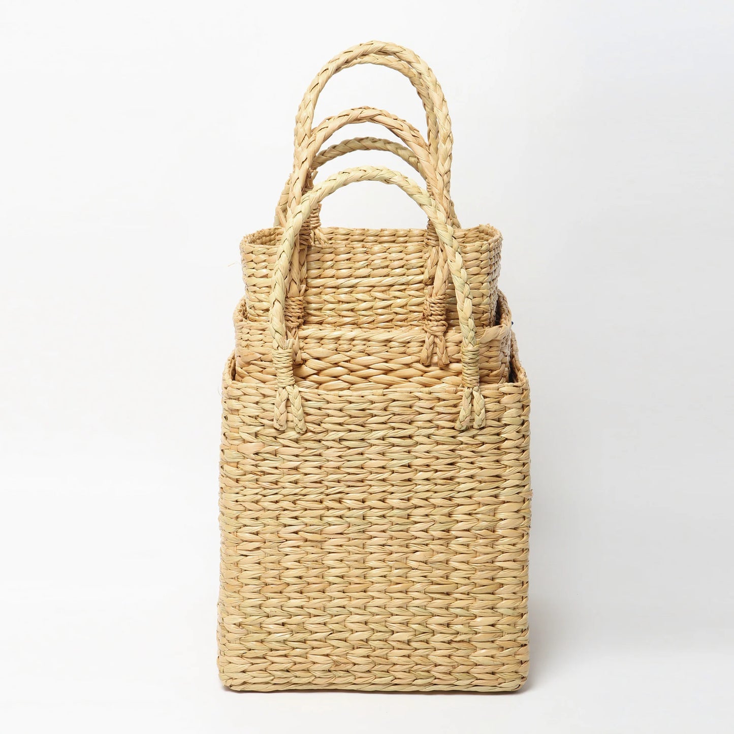 Multi-Use Seagrass Basket for Planters & Home Items