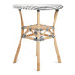 Bistro Rattan Storage Table | Cane Round Table | Rattan Stool | Side Table with Storage