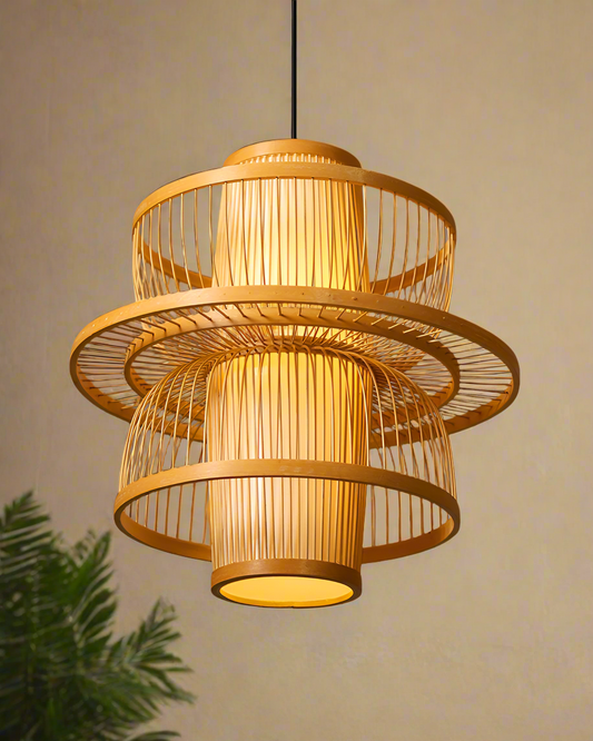 Bamboo Ceiling Lamps | Pendant Lampshade | Cafe Lights