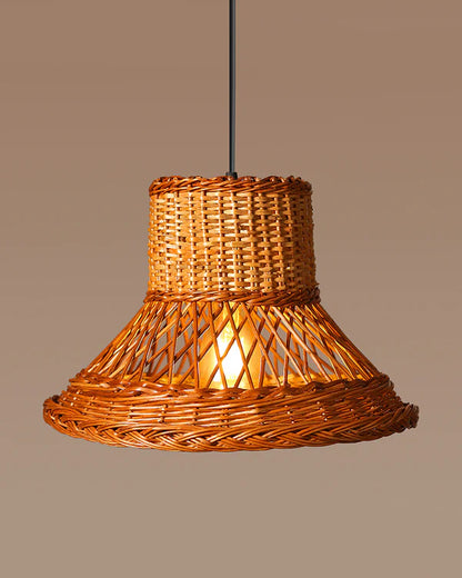 Modern Wicker Pendant Light for Home Decor and Hall