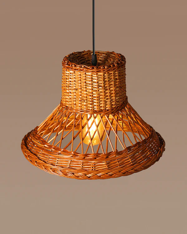 Modern Wicker Pendant Light for Home Decor and Hall