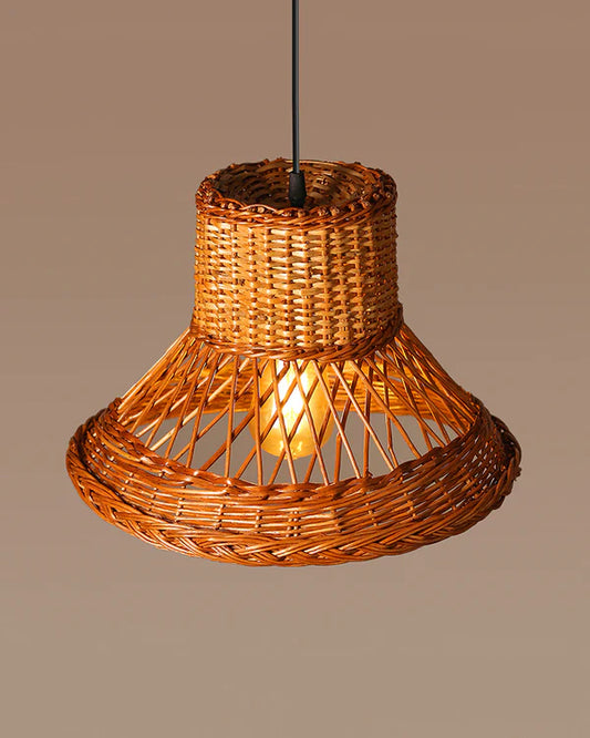 Modern Wicker Pendant Light for Home Decor and Hall