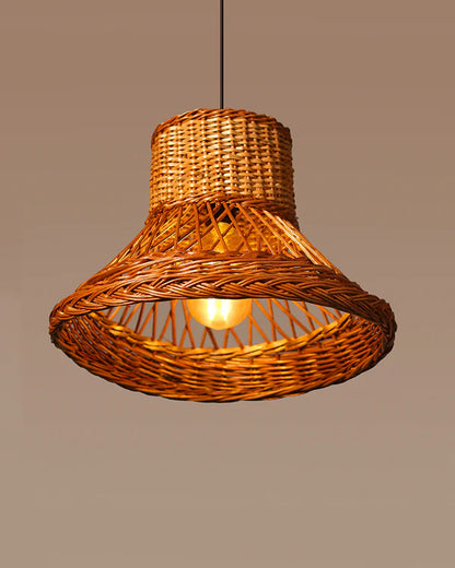 Modern Wicker Pendant Light for Home Decor and Hall