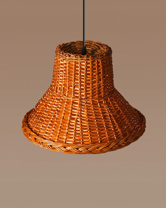 Boho Wicker Ceiling Light for Dining Room and Lounge