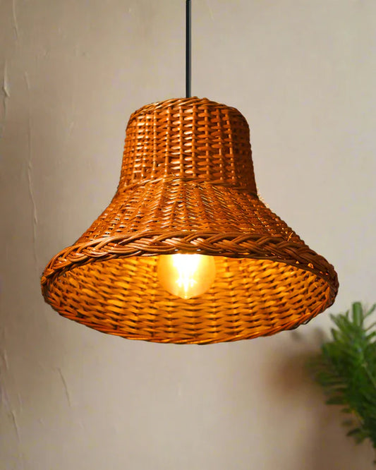 Boho Wicker Ceiling Light for Dining Room and Lounge