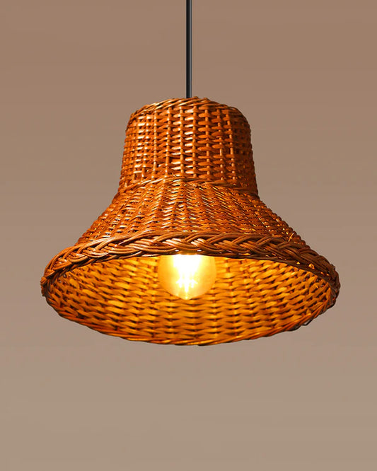 Boho Wicker Ceiling Light for Dining Room and Lounge