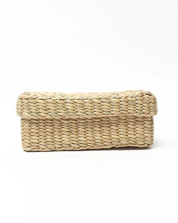 Handcrafted Seagrass Box for Desk & Wardrobe Organization