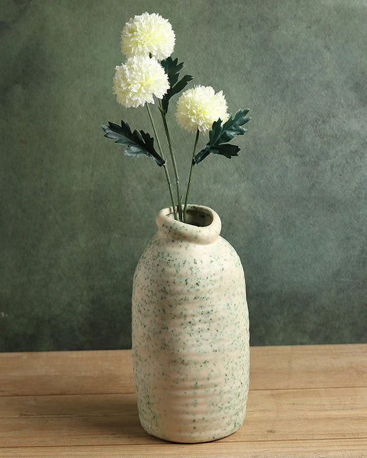 Ceramic Table Top Vase for Living Room Corner Display