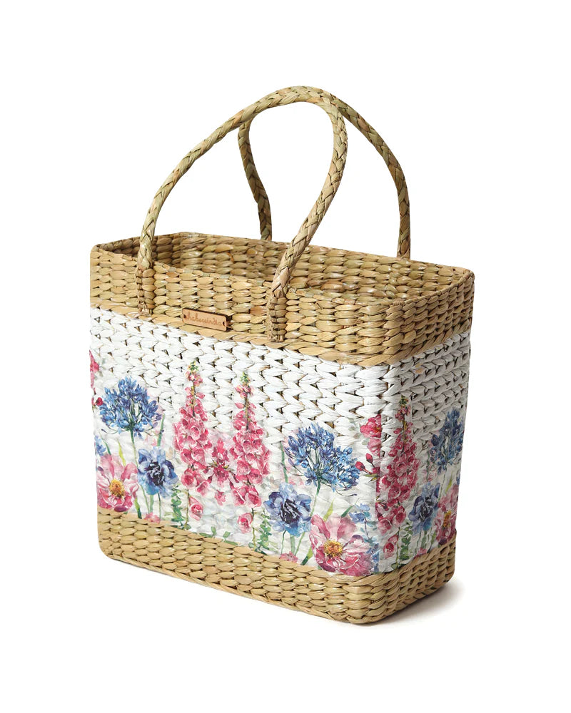 Handcrafted Seagrass Tote Bag for Storage, Shopping & Everyday