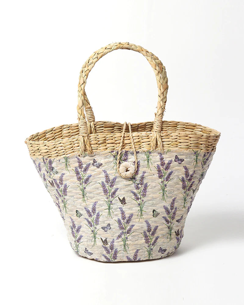 Eco-Friendly Seagrass Shopping Bag & Boat Basket
