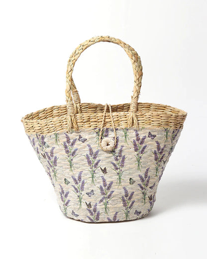 Eco-Friendly Seagrass Shopping Bag & Boat Basket