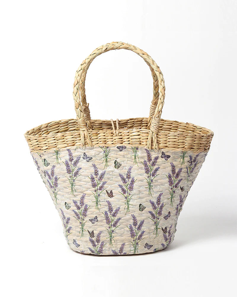 Eco-Friendly Seagrass Shopping Bag & Boat Basket