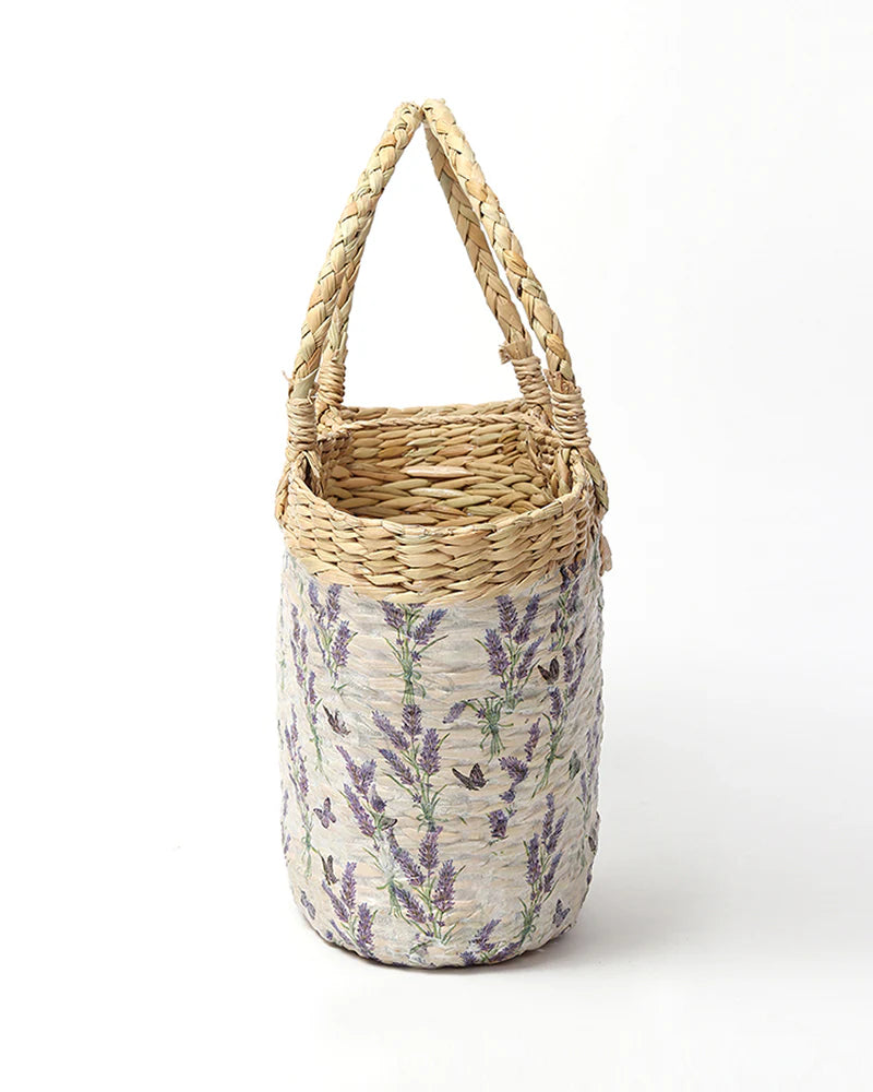 Eco-Friendly Seagrass Shopping Bag & Boat Basket