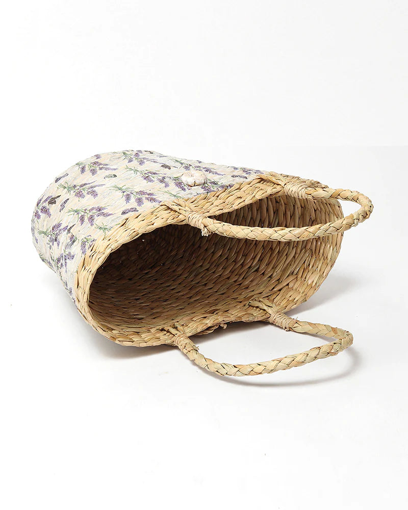 Eco-Friendly Seagrass Shopping Bag & Boat Basket