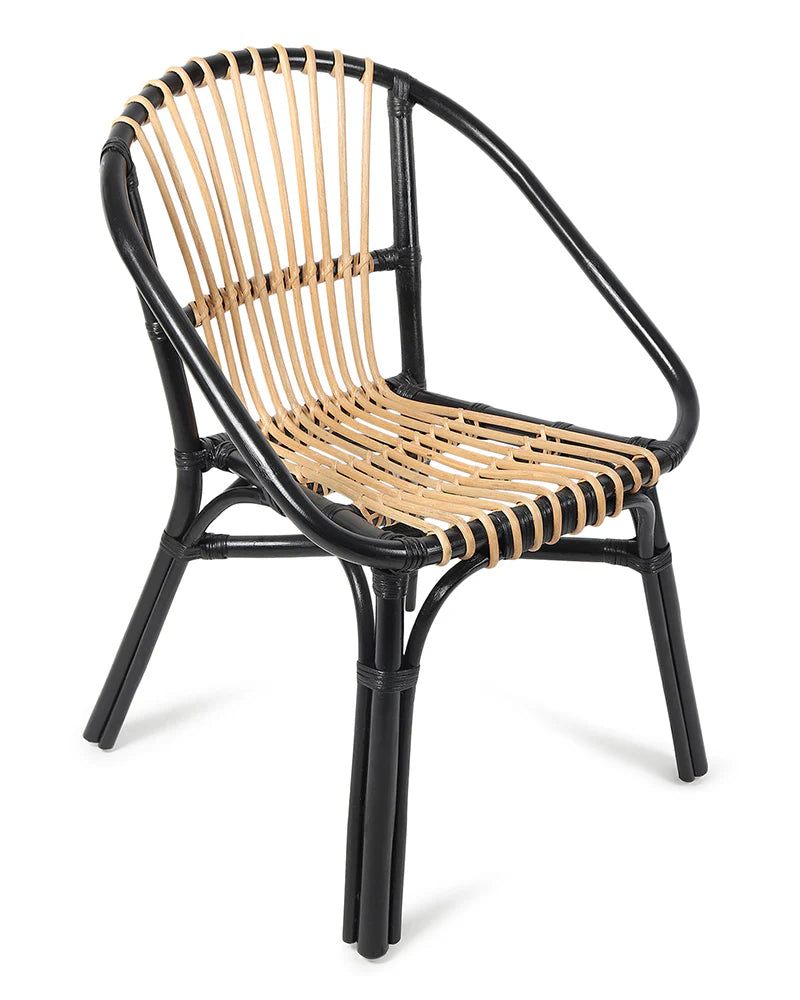 Stylish Bamboo Arm Chairs for Home Living Room and Balcony