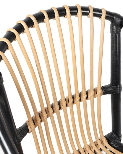 Stylish Bamboo Arm Chairs for Home Living Room and Balcony
