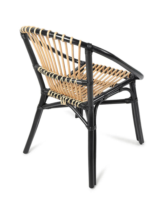 Stylish Bamboo Arm Chairs for Home Living Room and Balcony