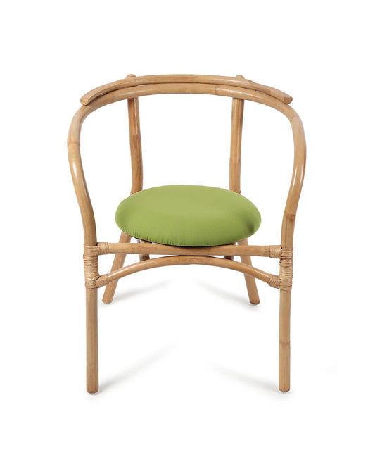 Natural Bamboo Lounge Chairs for Garden and Balcony Comfort