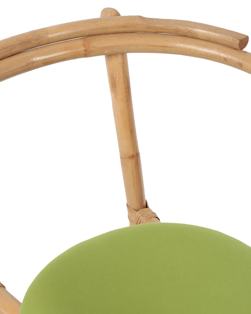 Natural Bamboo Lounge Chairs for Garden and Balcony Comfort