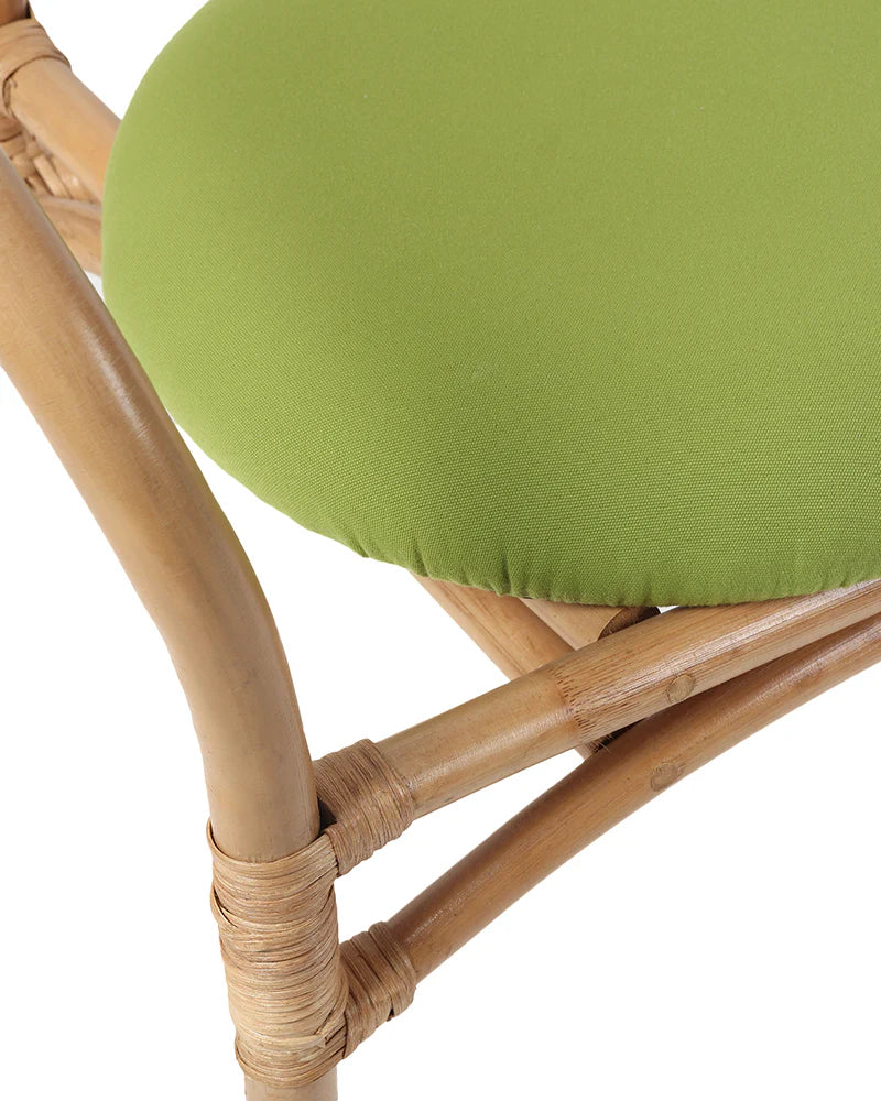 Natural Bamboo Lounge Chairs for Garden and Balcony Comfort