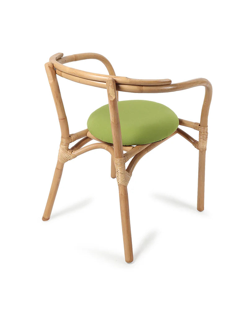 Natural Bamboo Lounge Chairs for Garden and Balcony Comfort