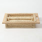 Wicker Modular Kitchen Basket | Pull-Out Basket with Partition