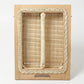 Wicker Modular Kitchen Basket | Pull-Out Basket with Partition
