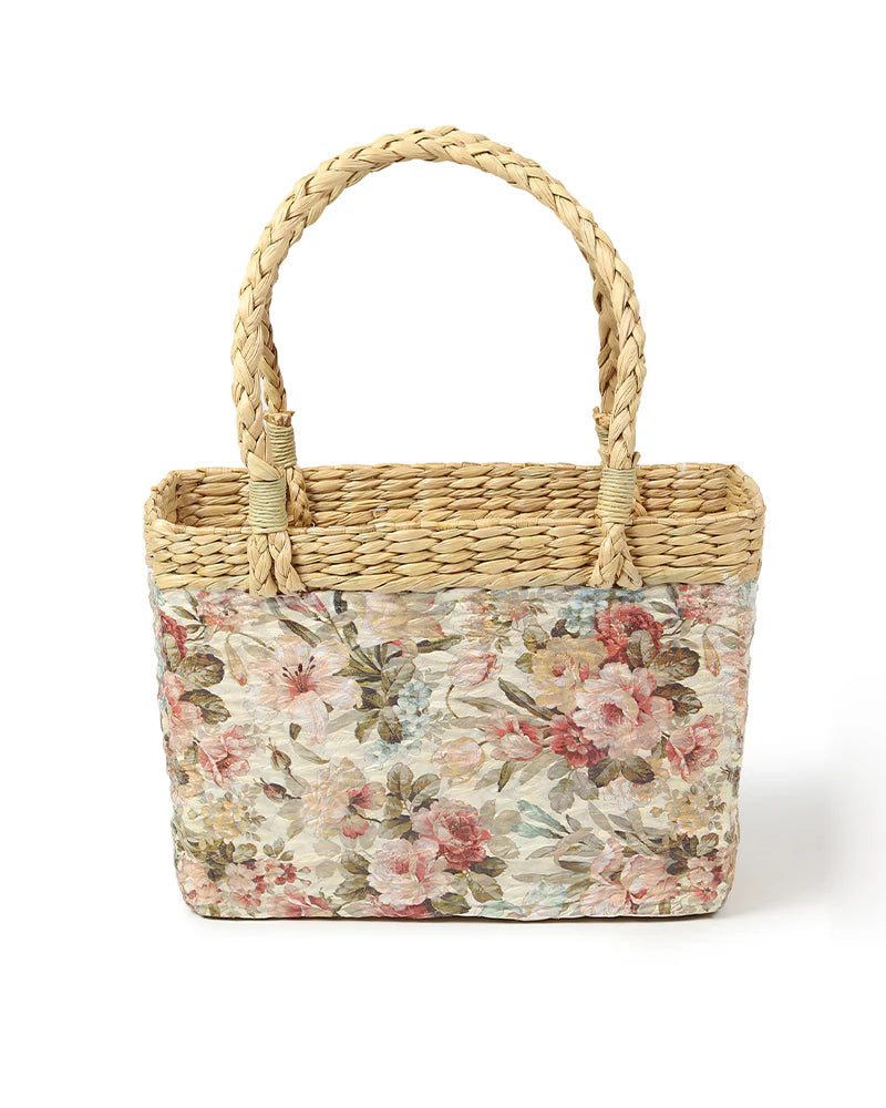 Handwoven Handbag for Storage, Shopping & Daily Carry