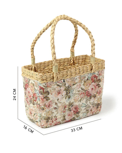 Handwoven Handbag for Storage, Shopping & Daily Carry