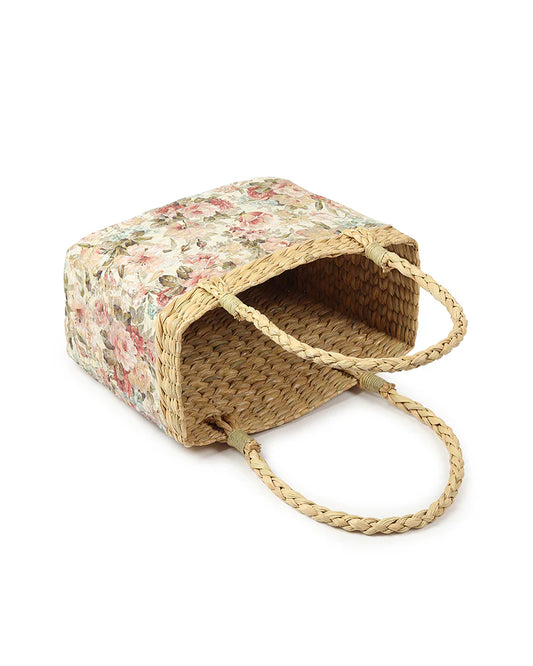 Handwoven Handbag for Storage, Shopping & Daily Carry