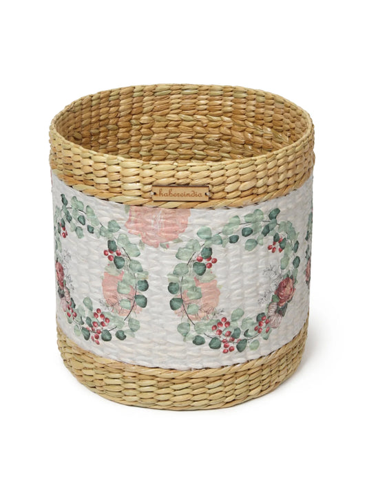 Eco Chic Seagrass Basket for Plants or Daily Storage