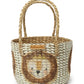 Round Hamper Basket | Seagrass Fruit Basket