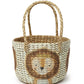 Round Hamper Basket | Seagrass Fruit Basket