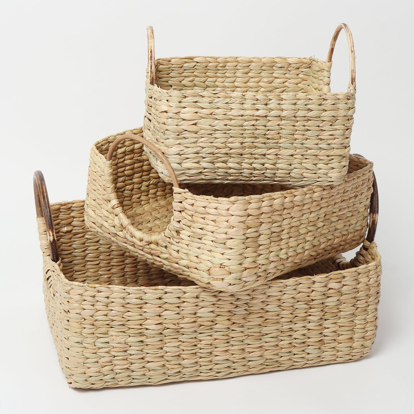 Cane Handle Fruit Hamper Basket