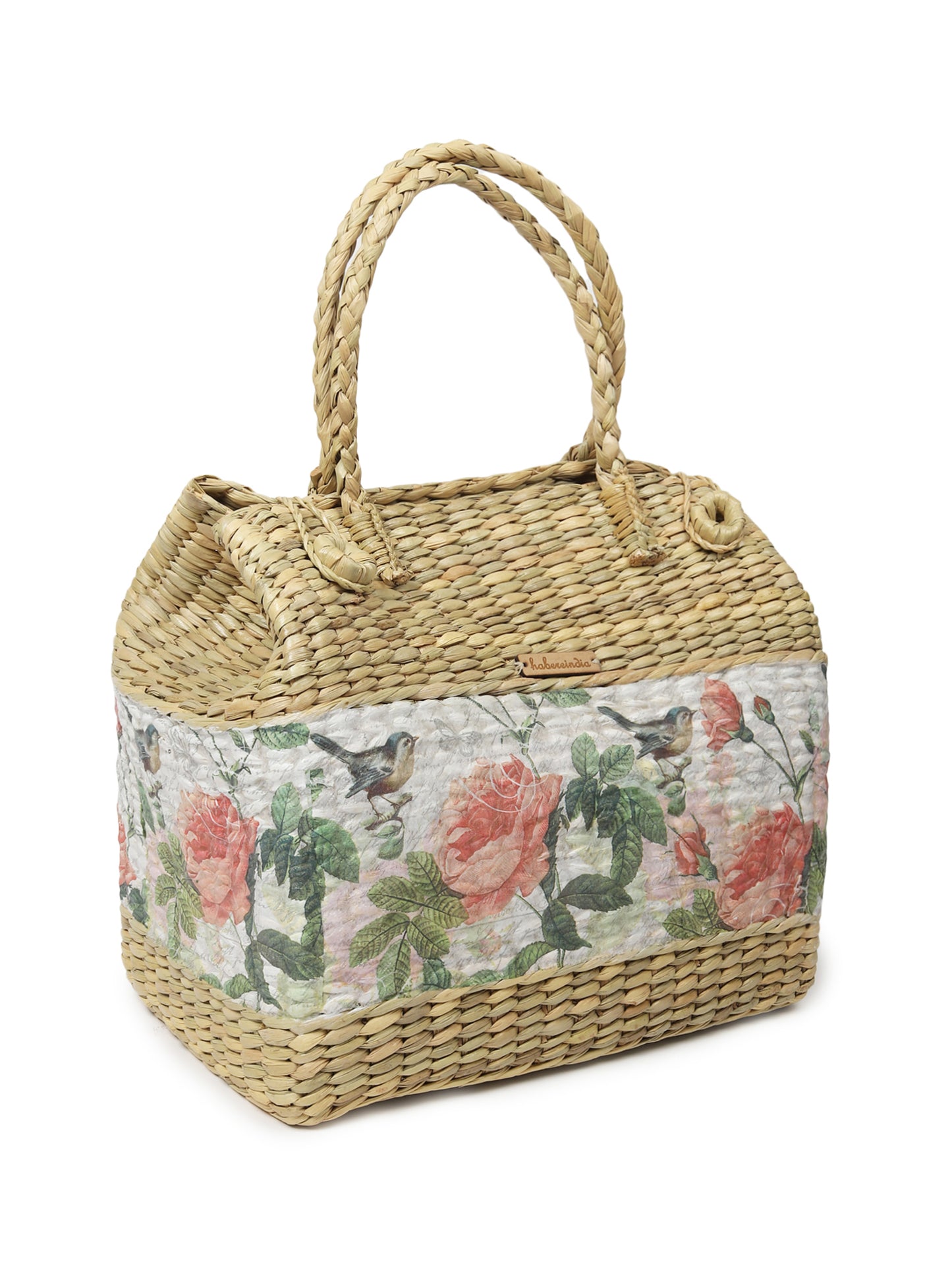 Travel Basket | Seagrass Large Picnic Basket